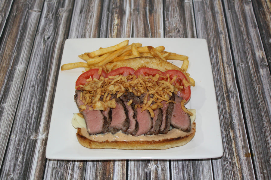 BBQ Spice Sirloin Steak Sandwich