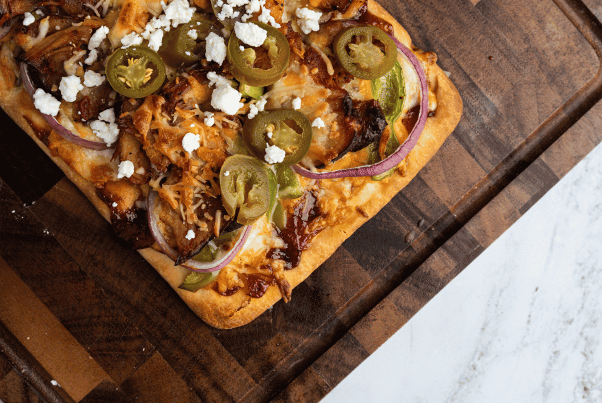 Carolina BBQ Chicken Flatbread