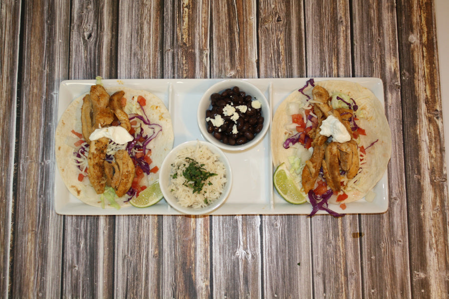 Pollo Asado Tacos