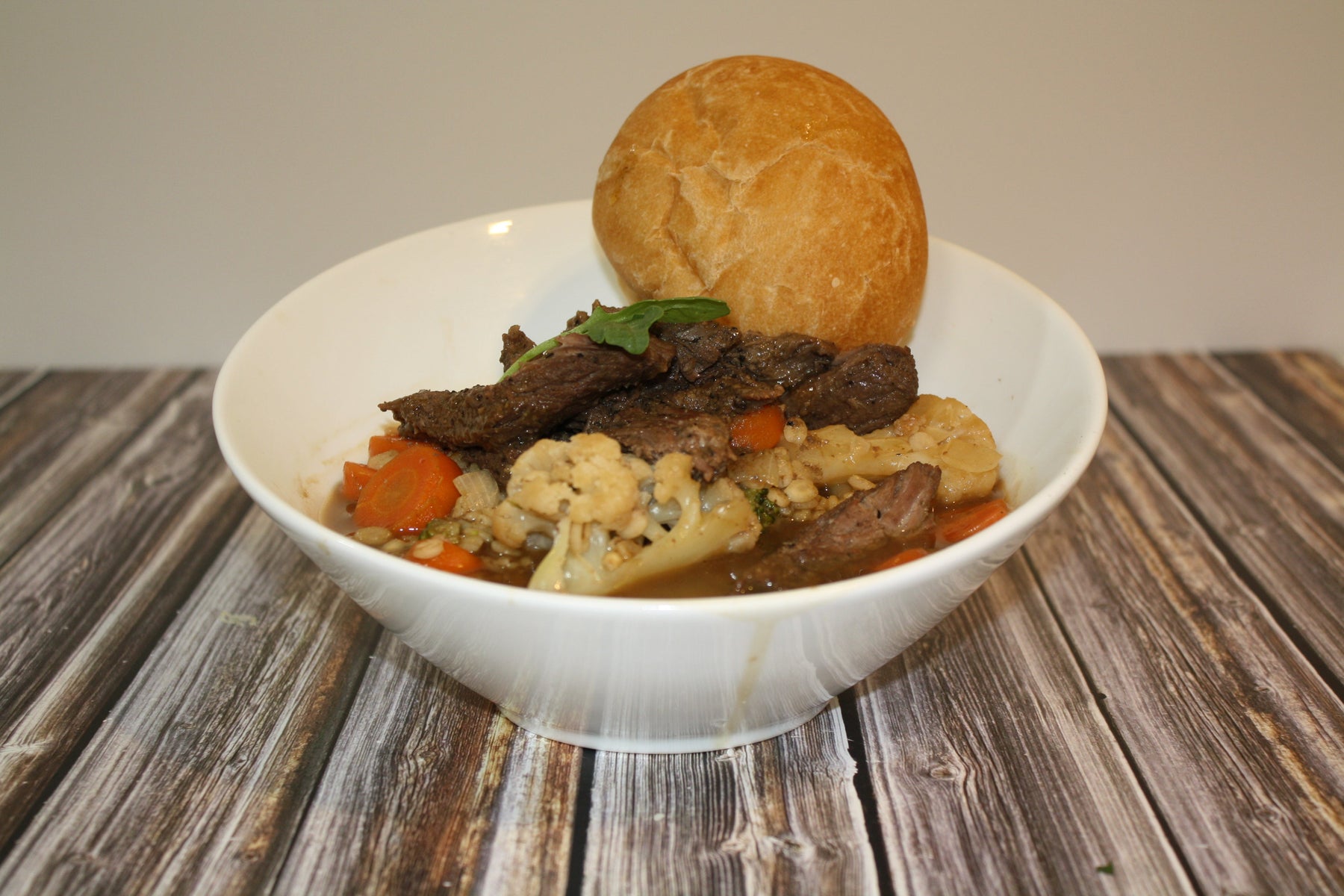 Beef & Barley Veggie Stew