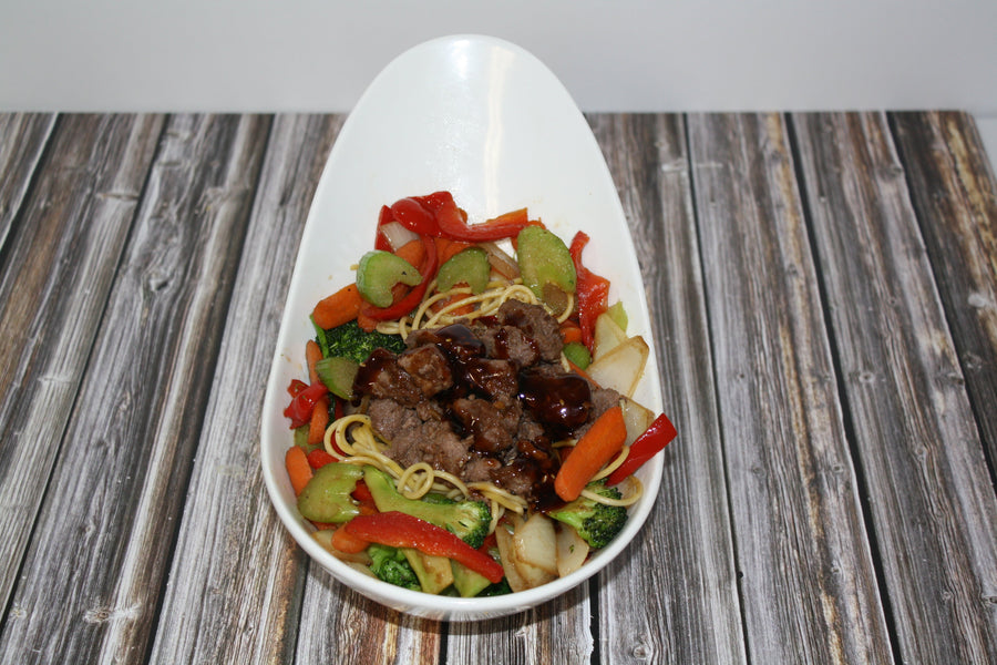 Teriyaki Chicken Stir Fry Noodles