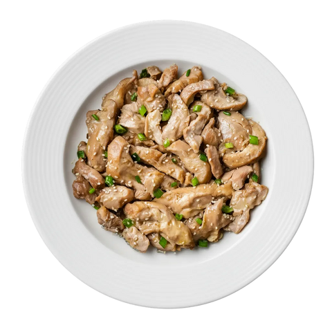 Japanese Teriyaki Chicken, included in Bento Bowl Builder
