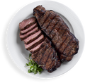 New York Strip Steak, included in Steak & Smoke Freezer Vault