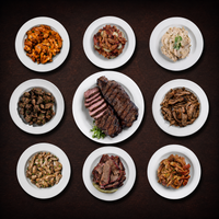 Nine-selection assortment from Steak & Smoke Freezer Vault