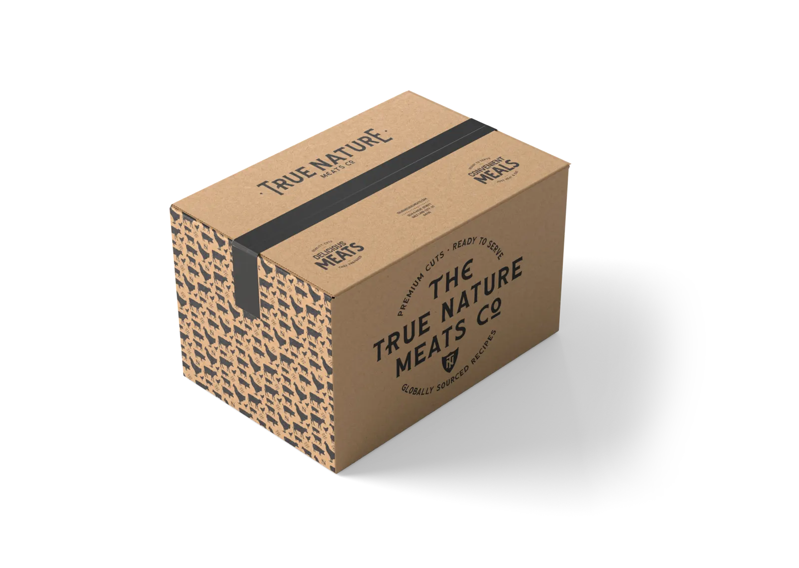 True Nature Meats insulated delivery box