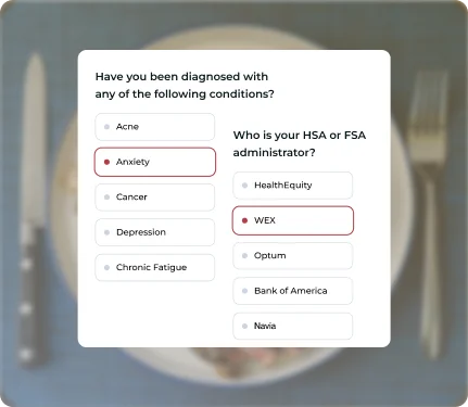 Health assessment form