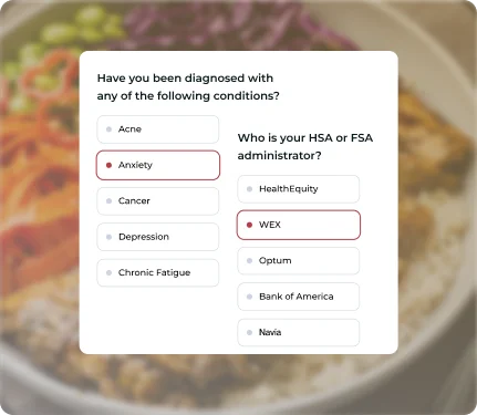 Health assessment form
